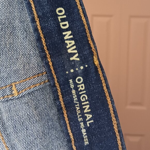 #311 - NWT Old Navy Blue Mid-Rise Jeans Size 2 - Picture 6 of 8